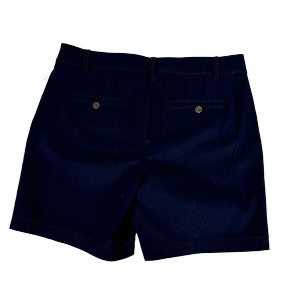 Talbots Weekend Twill Short Size 8 Navy NEW - Picture 2 of 5